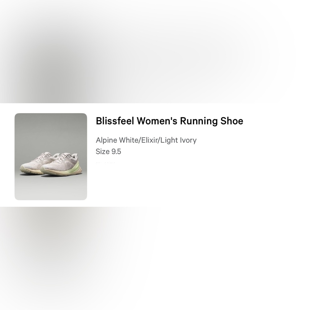 Lululemon Blissfeel Shoe